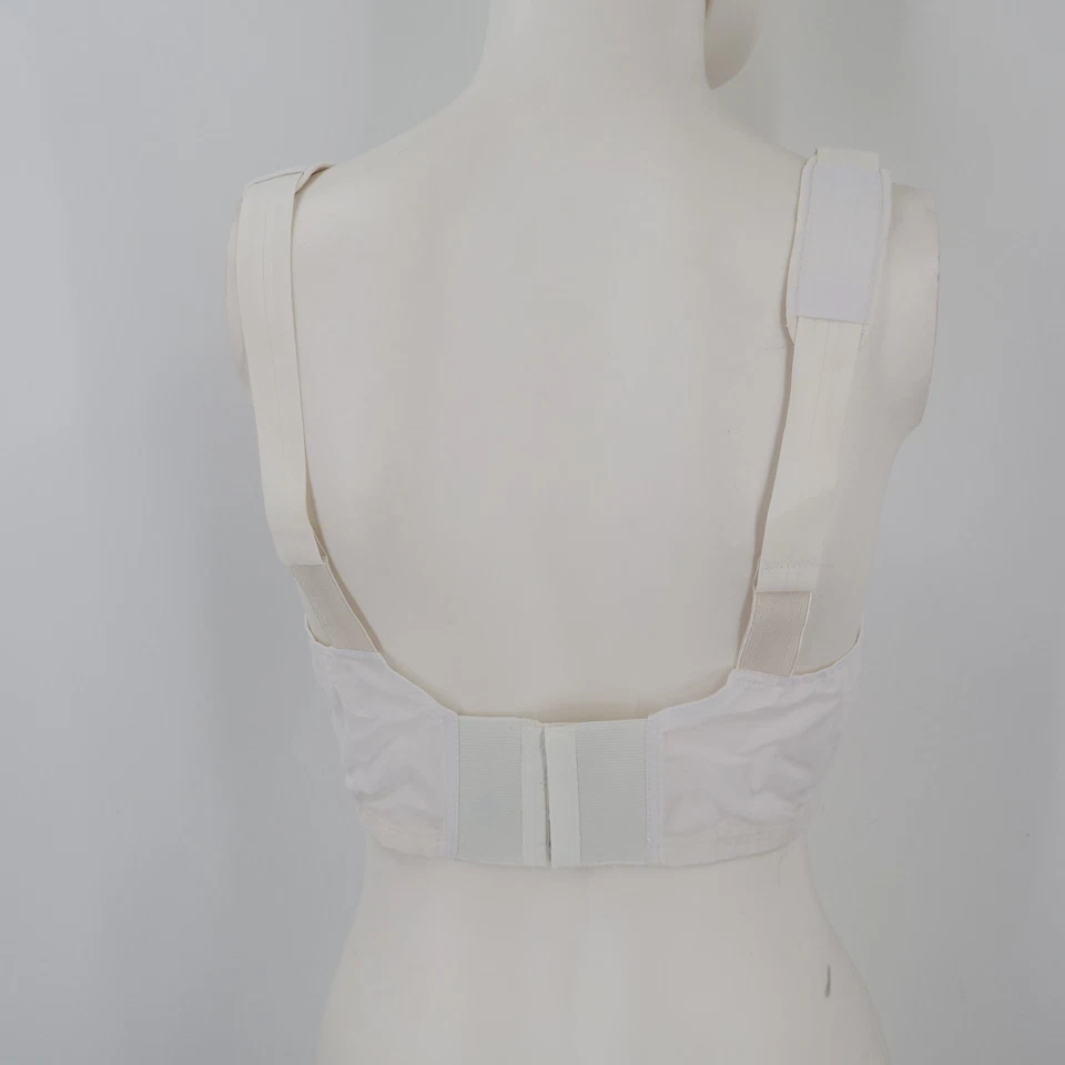 Vintage Bestform Silver Saver Cotton Blend Full Coverage Comfort Bra 34D Box - Image 2 of 4