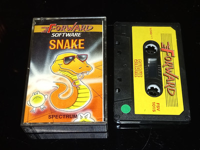 Snake - Sinclair ZX Spectrum 48k Cassette - Forward Software