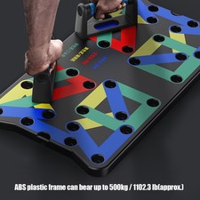 »Push Up Board Maniglia Body Building Fitness Esercizio Body Strumenti Allenamento Muscoli