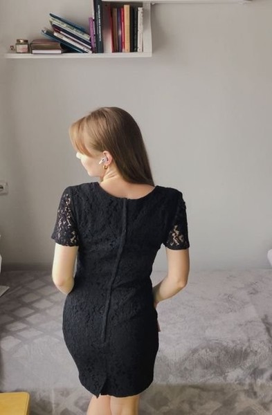 Women Etam Dress Black 36