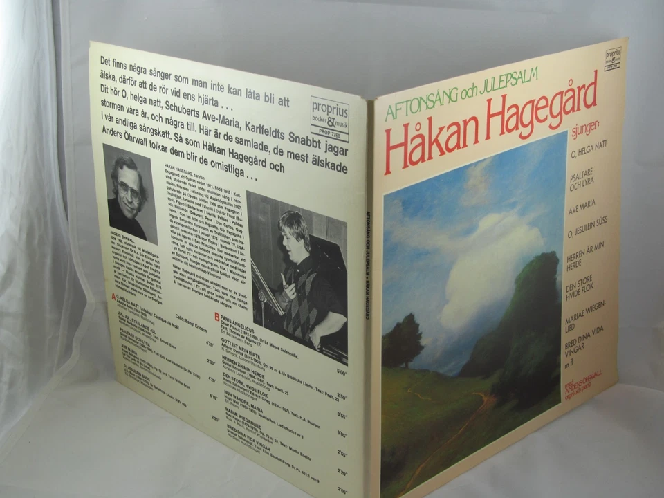 AUDIOPHILE PROPRIUS Aftonsång och Julepsalm HÅKAN HAGEGÅRD Hakan Hagegard - Image 3 of 4