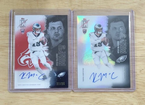 2025 Topps Signature Kyle McCord Rookie Class Autographs (RAW)