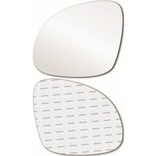 New Replacement Mirror Glass with Full Size Adhesive for 2009-2017 Volkswagen...