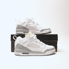 JORDAN Spizike Low Junior White SIZE 3.5 Trainers