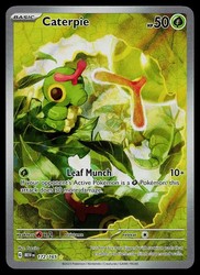 Caterpie 172/165 Illustration Rare Scarlet & Violet 151