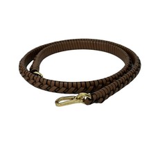 LOEWE woven spiral - Brown Leather 17