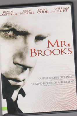Mr. Brooks DVD Kevin Costner, Demi Moore, William Hurt
