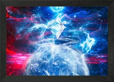 Skﾃｽ Framed Wall Art Poster Canvas Print Picture