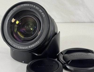 Fujifilm Super EBC XF 16-80mm f4 R OIS WR Fujinon Aspherical Lens W Caps & Hood