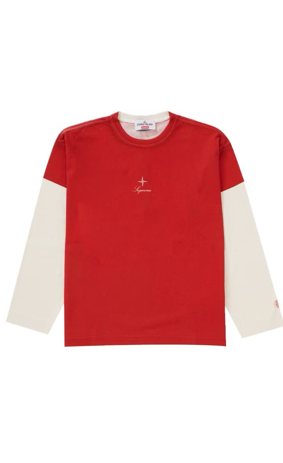Supreme Stone Island Long Sleeve Top Large