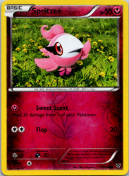Spritzee 92/146 XY Base Set Reverse Holo Common