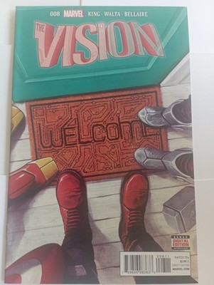 Marvel Comics The Vision Tom King 8 standard cover 2016