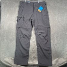 Columbia Mens Gray Kestrel Trail Convertible ...