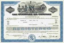 Standard Oil Company Of Ohio 1977 Cleveland Chicago BP Sohio Boron Debenture TOP