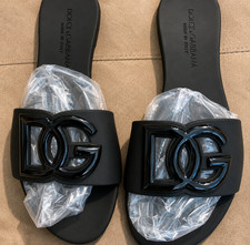 Dolce & Gabbana Womens Black Sandals