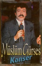 15054--Müslüm Gürses Konser Dünya Müzik Orjinal Ilk Basim Jelatinli