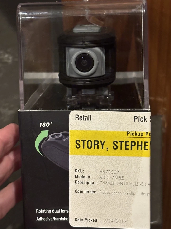 Câmera de vídeo de ação Oregon Scientific ATC Chameleon lente dupla - Imagem 2 de 4