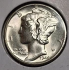 1944 Mercury Dime
