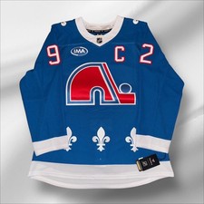 GABRIEL LANDESKOG AVALANCHE 2025 HERITAGE PREMIUM JERSEY NORDIQUES SIZE LARGE!!