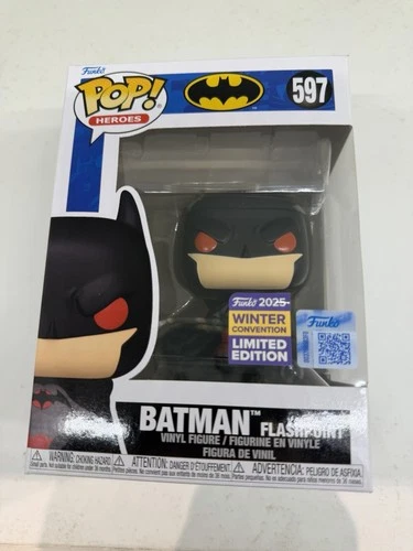 Funko Pop! Batman Flashpoint #597 Wondercon 2025 Exclusive With PROTECTOR
