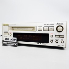 ONKYO Mini Disc Recorder MD-105X Silver High Speed Audio MD INTEC205 Japan Used