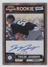 2011 Playoff Contenders Rookie Tickets Signatures Taylor Jungmann #RT22 Auto 2u8