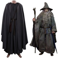 The Hobbit Gandalf Cosplay Costume Outfits Halloween Carnival Suit Full Set