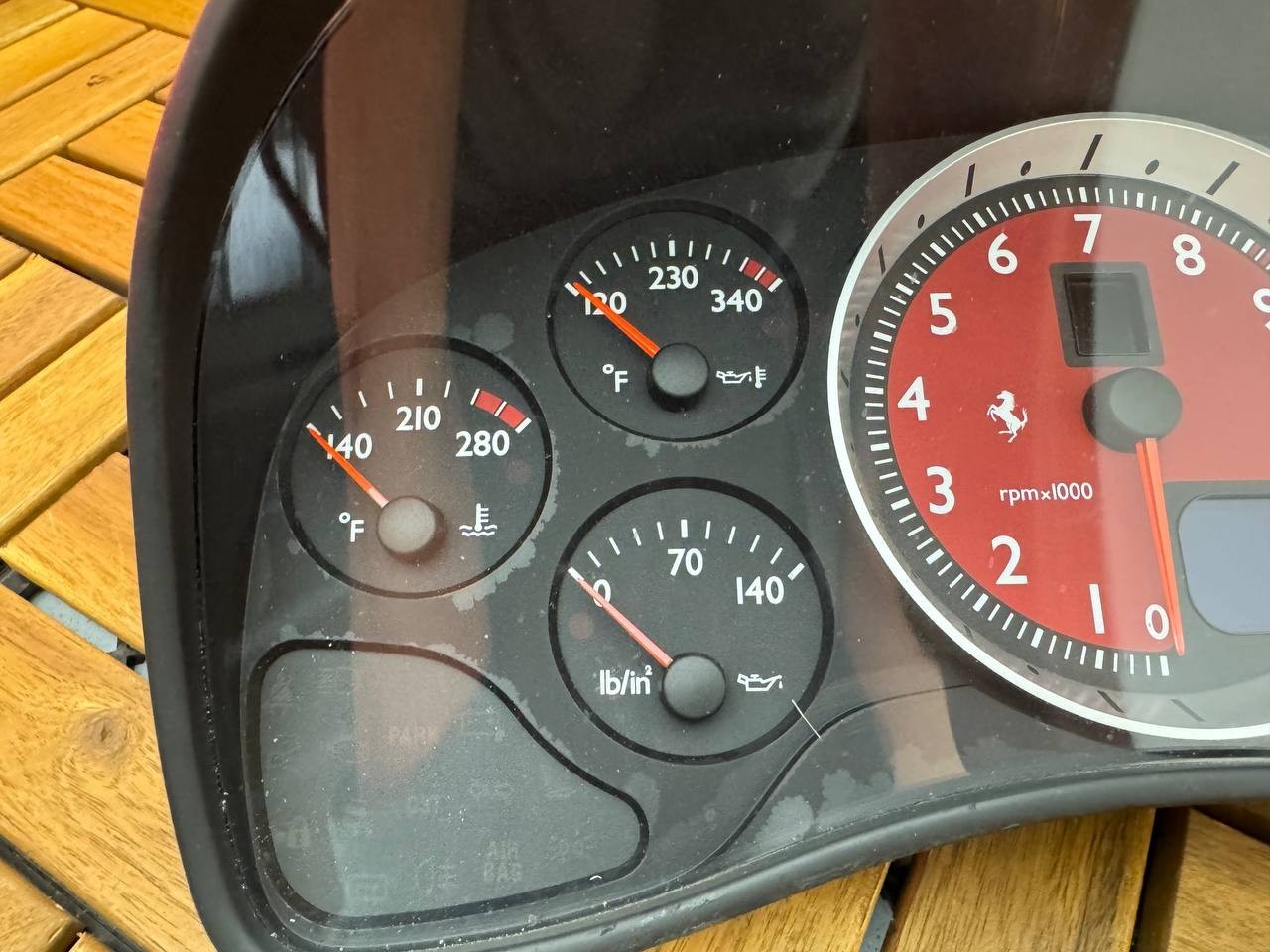 Ferrari F430 F1 2006 Instrument Gauge Cluster # 222968