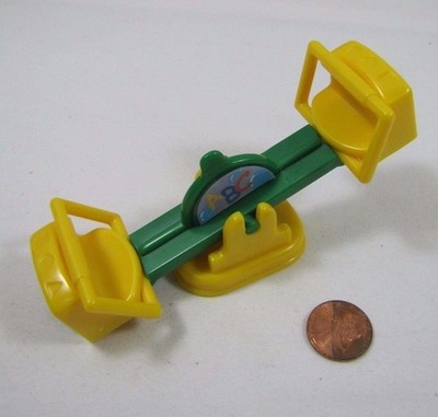 DOLLHOUSE MINIATURE ABC SCHOOL TEETER TOTTER SEE SAW Keenway My Kindergarten