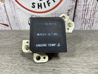 80-86 Ford F-250 F-350 Diesel Wait To Start Warning Indicator OEM Water In Fuel