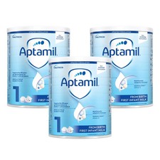 Image of Aptamil First Infant Baby Milk Stage 1 From Birth DHA Formula Powder 3x700g