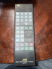 New Old Stock Rare JVC RM-370 AV Remote Control - Flat Panel - Japan