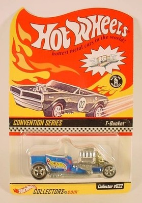 Hot Wheels 16th Collectors Convention 2002 Irvine Blue T-Bucket # 0436/2500