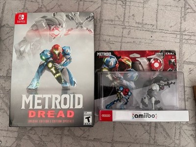 Metroid Dread: Special Edition (Nintendo Switch, 2021) Opened Complete + Amiibo