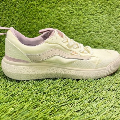 Vans UltraRange EXO SE Womens Size 8.5 Cream Athletic Skateboard Shoes Sneakers