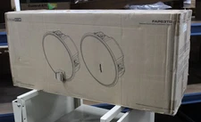 Atlas Sound FAP63TC 6.5" Coaxial In-Ceiling Speaker Pair 32W 70V/100V, White