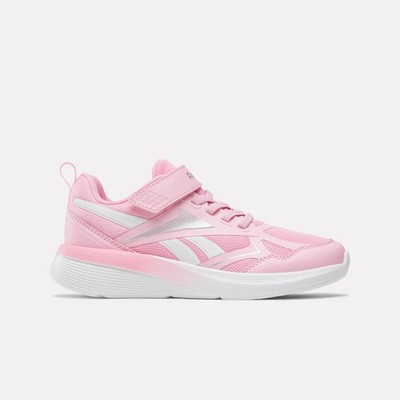 Reebok Rush Runner 6.0 Elastic Lace Top Strap Running Little Girl's Shoes