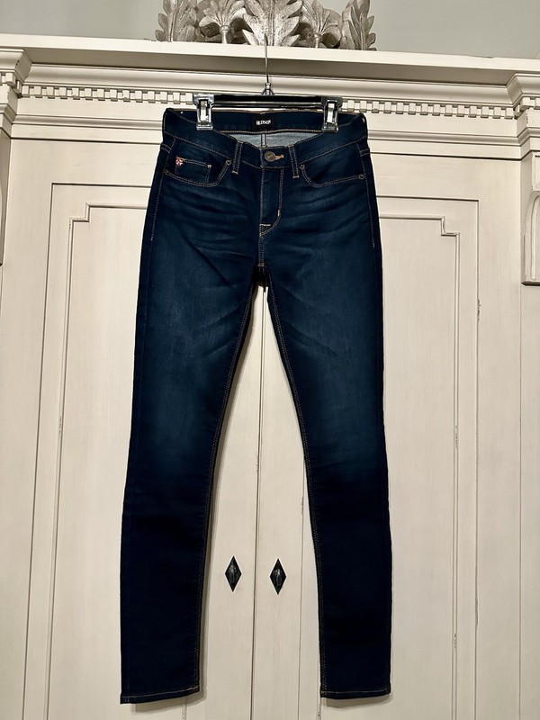 NWOT HUDSON Krista Ankle Super Skinny Jeans Blue 25