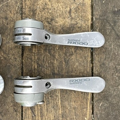 SHIMANO RX 100 ST-A550 2x8spd SHIFTER LEVERS EUR 55,00 - FR