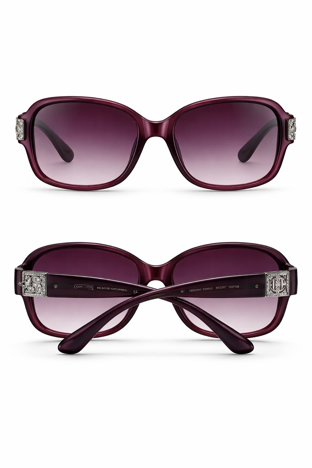 Authentic Coach HC8013B Adele Sunglasses – Purple… - image 2