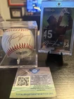 MICHAEL JORDAN Autographed Baseball CHICAGO BULLS + HOLOGRAM COA