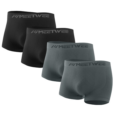 4 Pack Men's Workout Running Shorts Training Yoga Gym Athletic Compression Tight