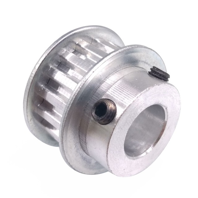 2x XL 17T Timing Belt Pulley Synchronous Wheel 12.7mm Bore For 10mm