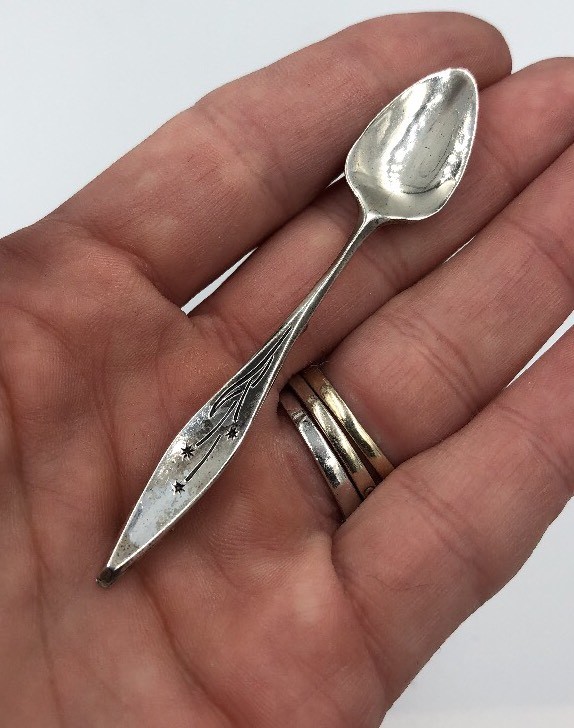 Reed and Barton Francis I Sterling Spoon Brooch Pin Elegant