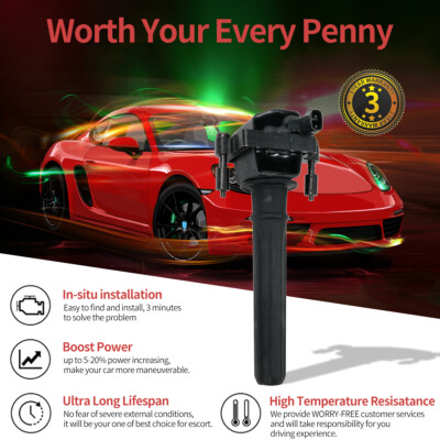 Set of 6 Ignition Coil For Chrysler Dodge Intrepid Stratus 98-05