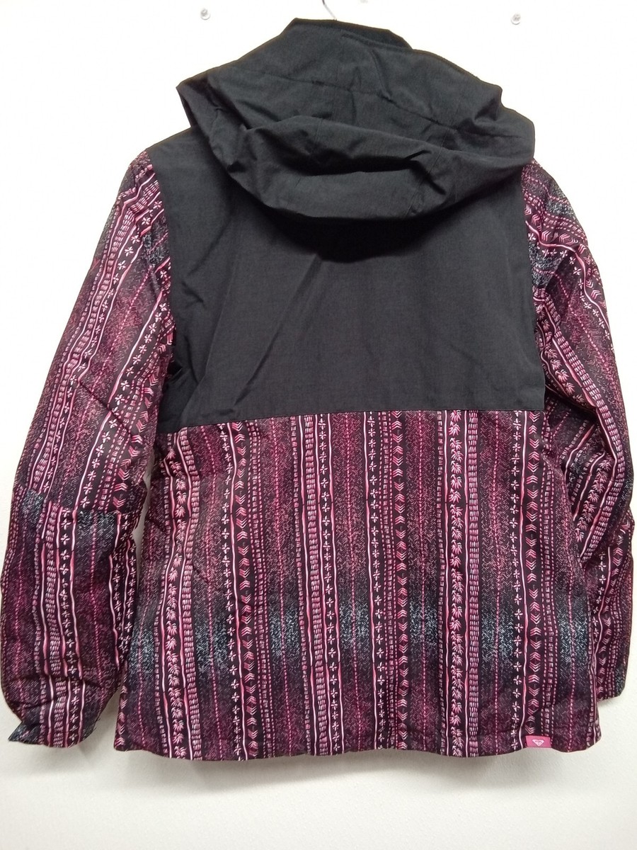 ROXY Women's JETTY BLOCK Snow Jacket - KVJ8 - XL - purple