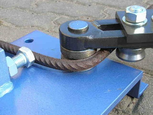 Rebar, Round Bar, Flat Bar, Square Profile Bending Tool, Bender, 18mm. Video - Picture 4 of 9