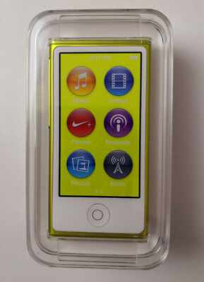NEW Apple iPod Nano 8th Generation Yellow (16GB) MP3 Player