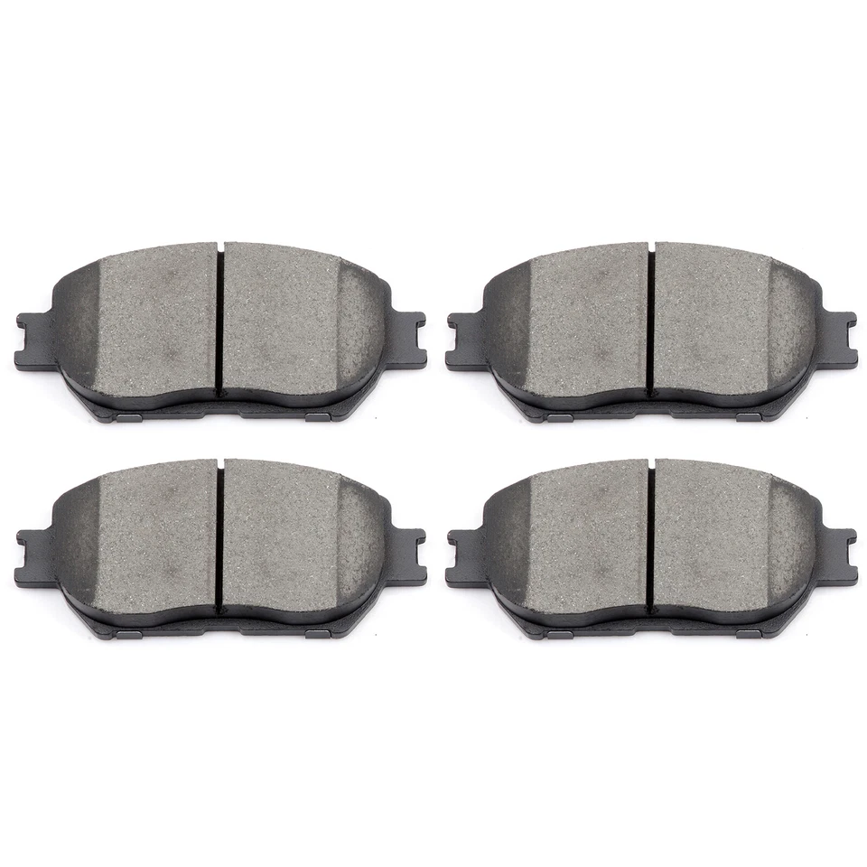 Front Rear Drilled Rotors Ceramic Brake Pads for 2006 2007 2008-2013 Lexus IS250 - Image 4 of 4