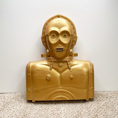 Star Wars Kenner C-3PO Vintage 1983 Talking Action Figure Carrying Case 36 Spots